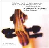 La Borea Amsterdam Mozart： Violin Concertos   Leertouwer, La Borea Amsterdam[CC72155]