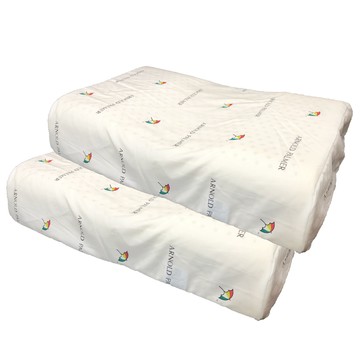 【Arnold Palmer雨傘牌】蝶形乳膠枕1入