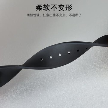 適配名士表橡膠表帶男克里頓克萊斯麥漢伯頓卡普藍硅膠手表帶20mm