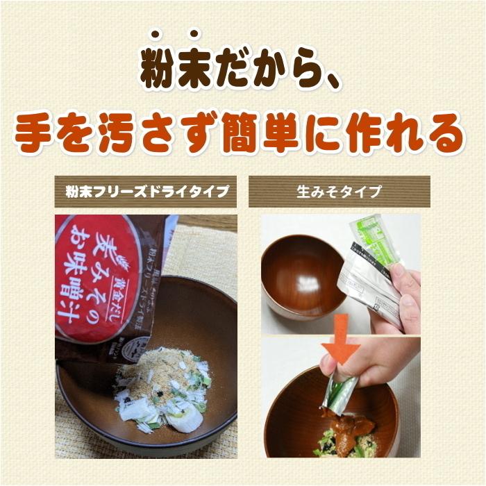 麦みその即席味噌汁フリーズドライ 31食入