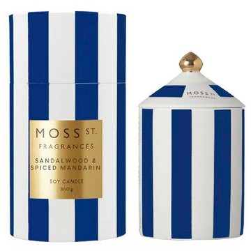 [COSCO代購6] D157444 MOSS ST. FRAGRANCES 大陶瓷蠟燭 360公克 檀香與柑橘香