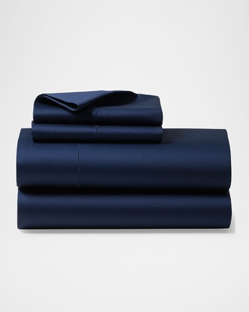 Organic Sateen Flat Sheet, QUEEN