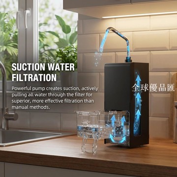 【全球優品匯】HumminGuru自动气泵过滤加水器NOVA/HG01超声波黑胶唱片清洗机