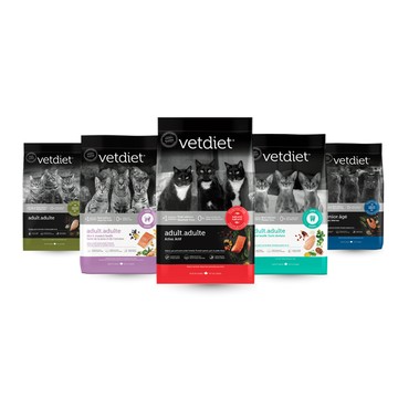 成貓/全齡貓飼料 加拿大Vetdiet三兄弟 貓乾糧1.59kg