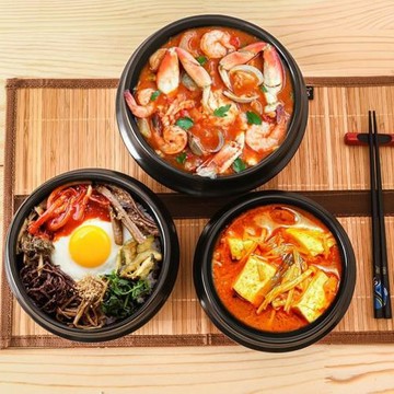 韓式石鍋拌飯專用煲仔飯耐高溫大醬湯砂鍋米線黃燜雞米飯