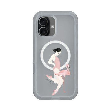 iPhone 17 AirX 流變灰 - 欣蒂小姐 Miss Cyndi - 與鶴共舞