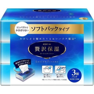 ティッシュ 150組300枚 ソフトパックティッシュ 5個パック×20セット(D