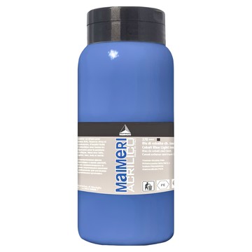 MaIMeRI 美利 壓克力顏料 COBALT BLUE LIGHT MA-0940370 370 淺鈷藍  1L  1色