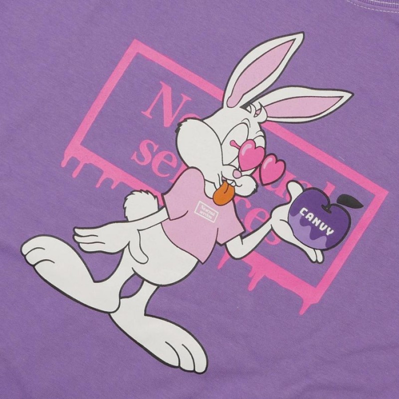 新品 エフアールツー #FR2 x キャンビー CANVY Rabbit T-shirt Tシャツ