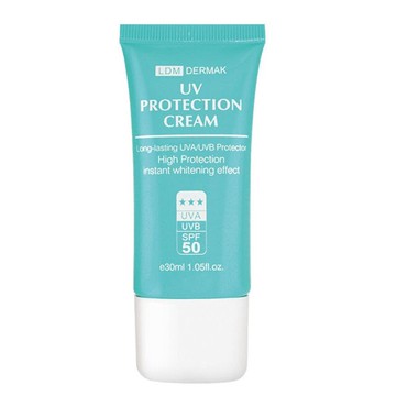 LIPOGEN理芙靚 DERMAK極緻輕透防曬乳SPF50 粉嫩膚 30ml [美十樂藥妝保健]