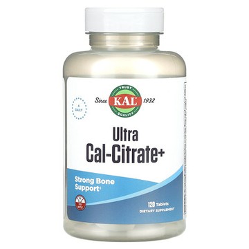 KAL, Ultra Cal-Citrate+，120 片