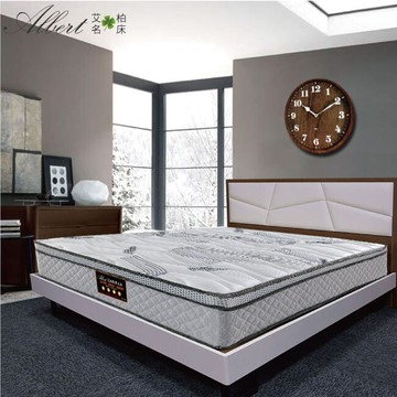 綠家居艾柏 正三線環保涼感抗菌6尺雙人加大獨立筒床墊(6x6.2尺)