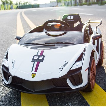 藍寶堅尼 sian 蘭博基尼 兒童電動車 電動汽車 童車 跑車 雙電雙驅 yf18188