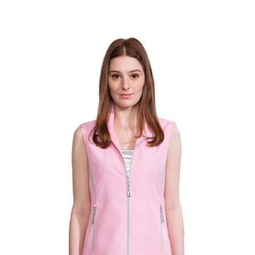 Sunrise反光透氣網裡背心粉紅-11001