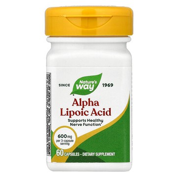Nature's Way, α-硫辛酸膠囊，60 粒（每粒 200 毫克）