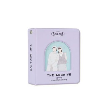 珠友Chuyu100K單格集卡冊40枚/紫/PC-30082-02/107x85x20mm