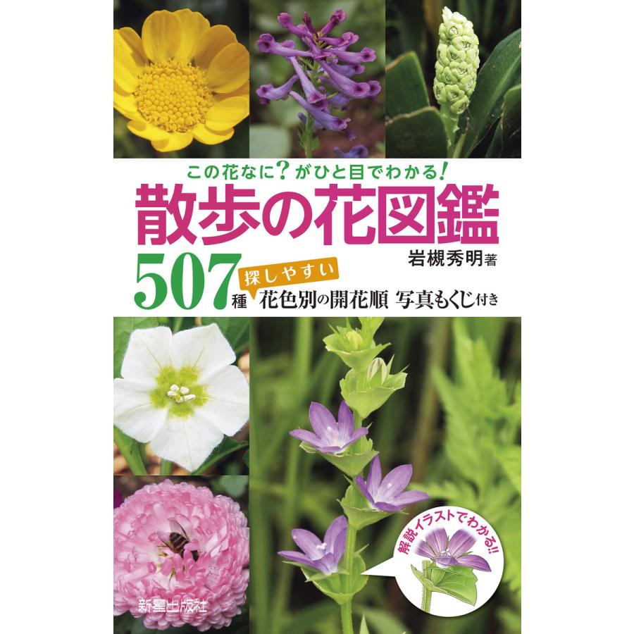 この花なに がひと目でわかる 散歩の花図鑑