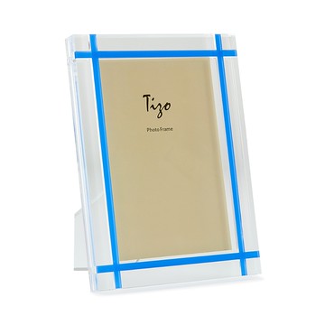 Tizo Contrast Inlay Lucite Frame, 4 x 6