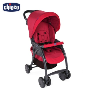 chicco官方直營-SimpliCity 都會輕便推車風格版-梵緋紅 0m+適用