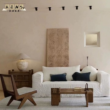 公司貨 免運 可開立發票 沙發 沙發椅 單人沙發 客廳沙發北歐簡約侘寂風亞麻沙發民宿家用羽絨沙發日式布藝三人沙發可拆洗工廠現貨直銷 售後保障 全館八折 5k830