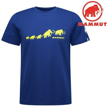 Mammut 長毛象 QD Logo Print T-Shirt AF 男款 亞版快乾短袖T恤 1017-02012 50667 奇爾藍 PRT3