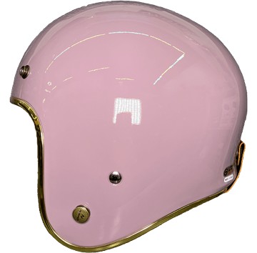 nikko n401 復古青年新色調 素色 籽藕粉 半罩 安全帽 復古帽