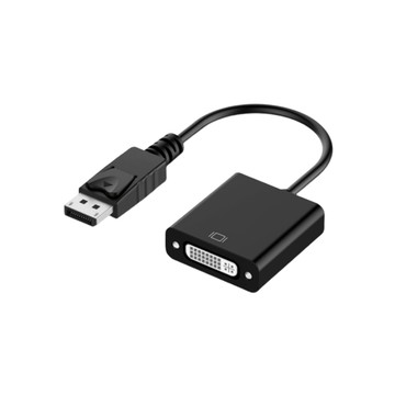 Bravo-u DisplayPort(公) to DVI24+5 Pin(母) 轉換器10CM_黑