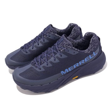 Merrell 戶外鞋 Agility Peak 5 男鞋 深藍 透氣 黃金大底 郊山 登山 越野 ML067761
