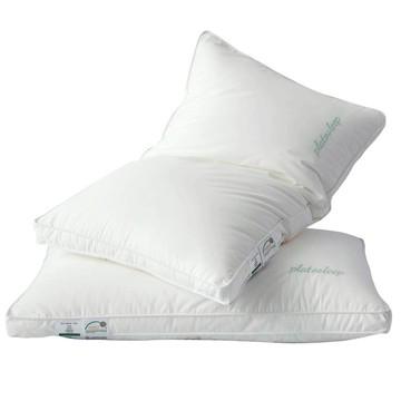 60支全棉酒店枕芯五星級軟枕頭單人助睡眠防螨蟲一對家用不塌陷枕