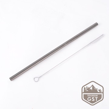 GSTitanium 抗菌輕量純鈦吸管(兩款任選)