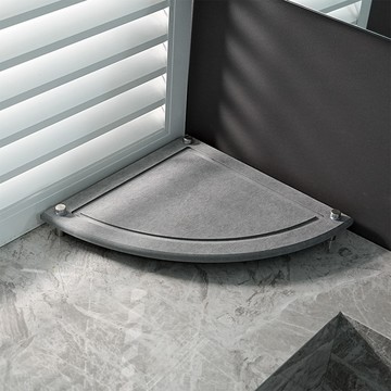 扇形珪藻土吸水墊【3色可選】 罝物架 珪藻土吸水墊 珪藻土 浴室吸水墊 吸水置物墊 珪藻土墊 珪藻泥吸水墊