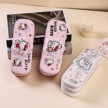 ✨臺灣出貨✨可愛Hello Kitty二層文具盒高顏值卡通一二年級學生鉛筆盒大容量