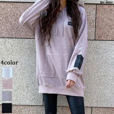 プル Me Jane ラグランチュニックプルパーカー ピンク フリー レディース 通販 Lineポイント最大get Lineショッピング