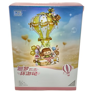 LoZ 糖果熱氣球積木 750PCS LOZ4113  1盒