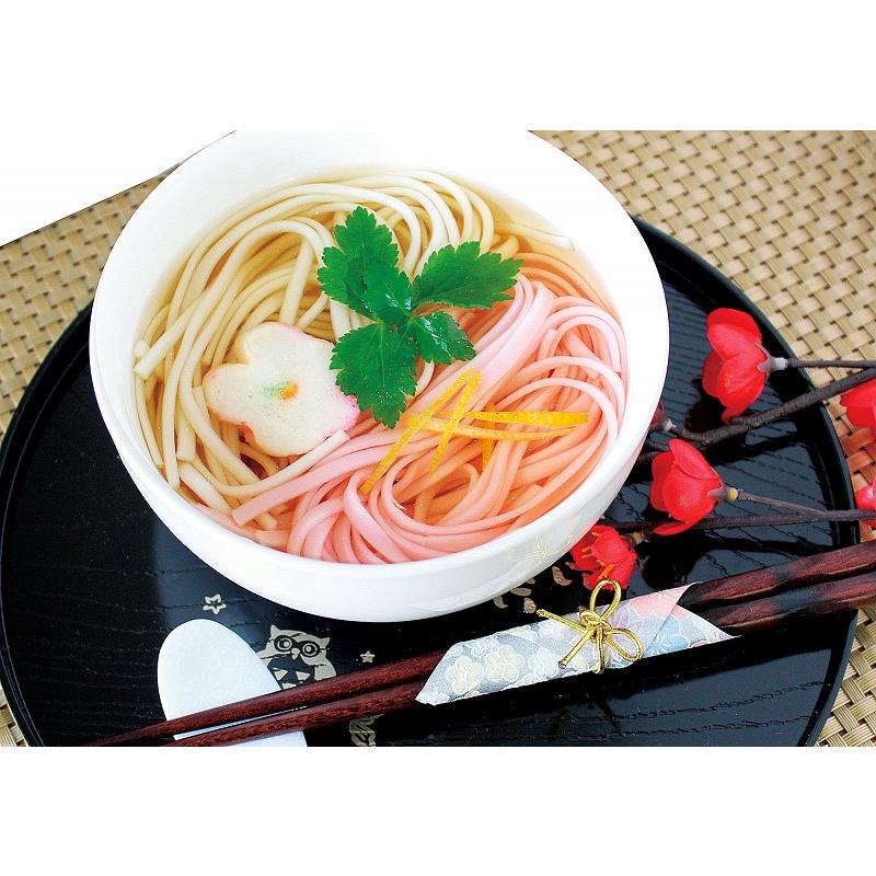 ノベルティ 記念品　紅白うどん