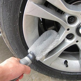 高品質汽車鋼圈刷 汽車 輪胎 鋁圈刷 輪胎刷 汽車輪框刷 輪圈刷 洗車輪胎專用 鋼圈刷 防滑握柄 機車汽車通用