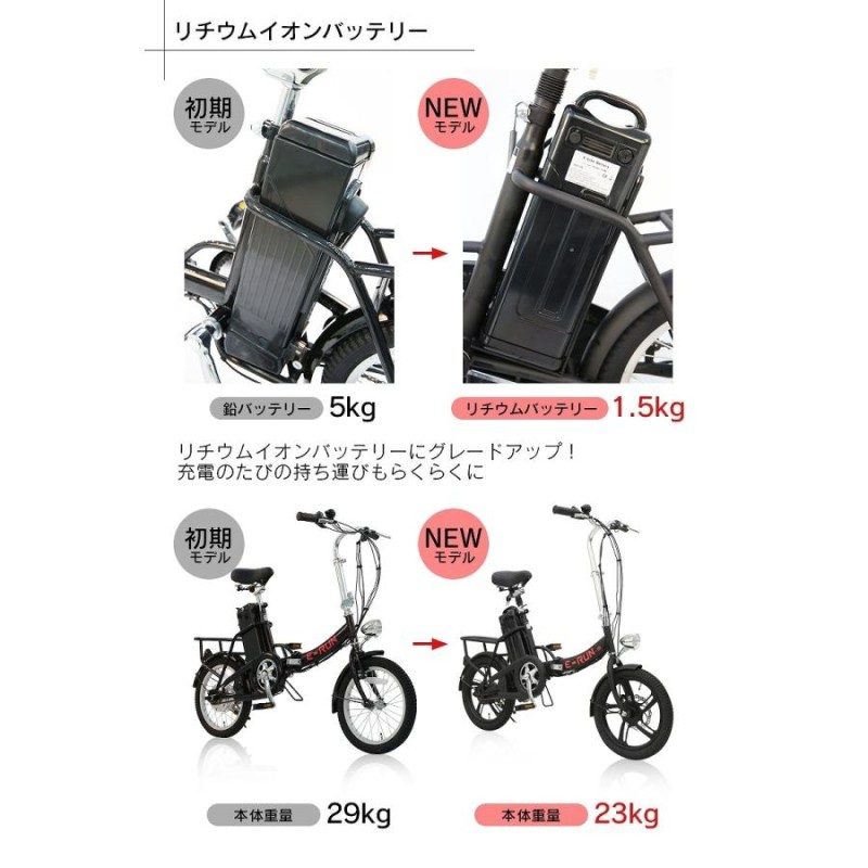 ☆フル電動自転車 E-RUN モペットタイプ 16インチ ☆ - 東京都の家具