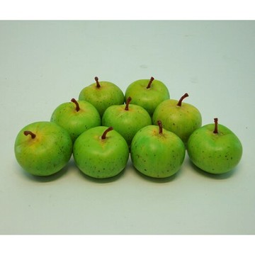 《食物模型》小綠蘋果袋(9個/袋) 水果模型 - B1026C