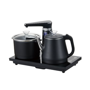 【SONGEN松井】雙享泡自動補水品茗泡茶機/快煮壺/電水壺/茶具組(SG-1372加贈PC食品級淨水桶)