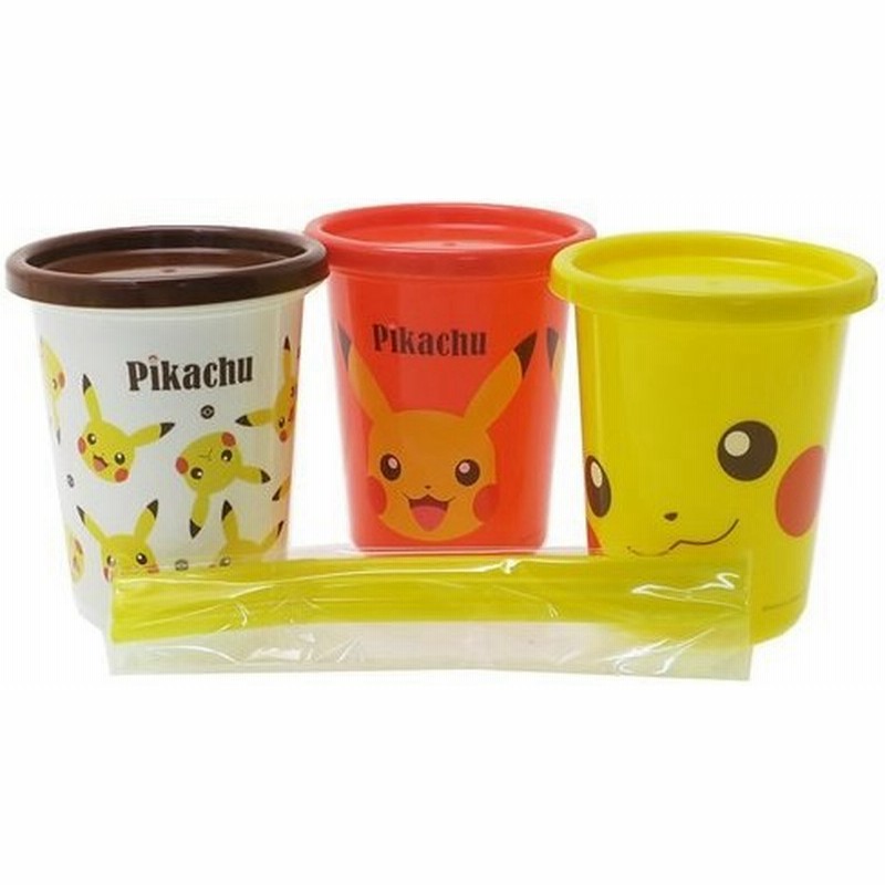 ポケットモンスター ストロー付 タンブラー 3個セット ピカチュウフェイス ポケモン プラカップ キャラクター グッズ スケーター 3ml 3 通販 Lineポイント最大0 5 Get Lineショッピング