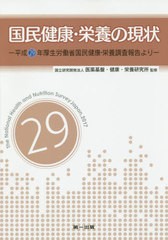 国民健康・栄養の現状 平成29年厚生労働省国民健康・栄養調査報告より