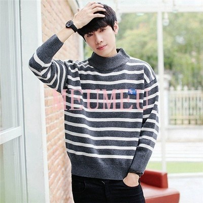 タートルネック セーター ハイネックセーター メンズ ボーダー ニット ハイネック タートル 長袖 秋冬 秋服 冬 服 秋 通販 Lineポイント最大get Lineショッピング