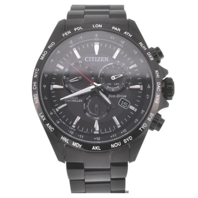 ☆美品【CITIZEN】シチズン CB5835-83E クロノグラフ エコドライブ ...