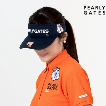 【ṔEARLY GATES】深藍色吸水速乾環保材質可調節式遮陽帽 JLU07902