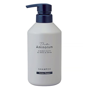 KUMANO 熊野油脂 The Aminorum 奢華氨基酸修護洗髮精  400ml  1瓶
