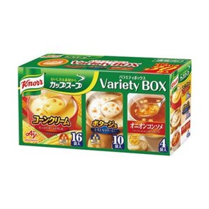 送料無料 （まとめ）味の素 クノール カップ スープバラエティボックス 1箱（30食）〔×10セット〕〔代引不可〕 |b04