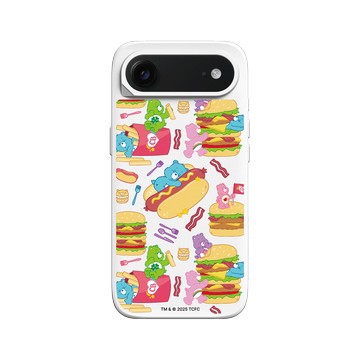 iPhone Air SolidX 白 - Care Bears - 美食派對