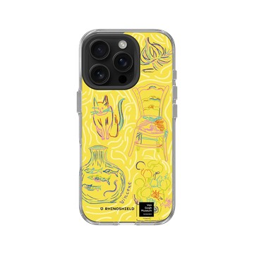 iPhone 16 Pro Clear 透明 - Van Gogh Museum - 現代素描 - 圖案