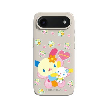 iPhone Air SolidX 貝殼灰 - 三麗鷗-花小兔 Usahana - 抱緊緊