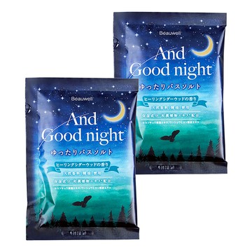 Beauwell AGN 香氛沐浴鹽 天然香料和漢植物萃取  2包  40g